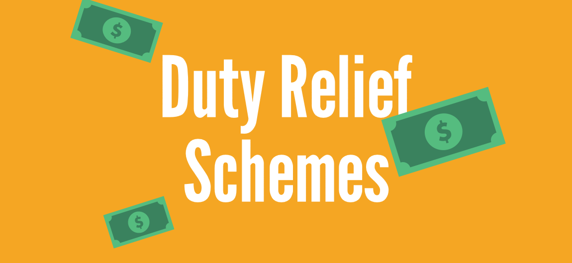 Duty Relief schemes header image- How To Save Money When Importing