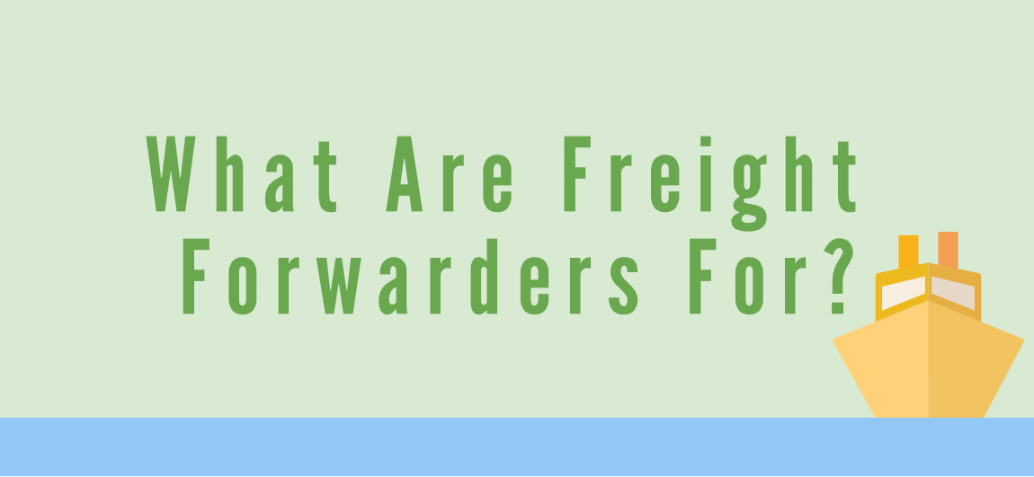 whats the use of a freight forwarder graphic