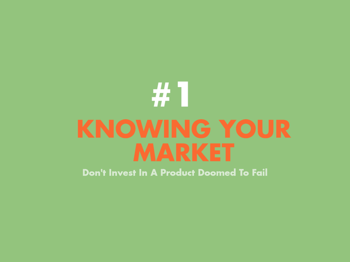 know your market when importing