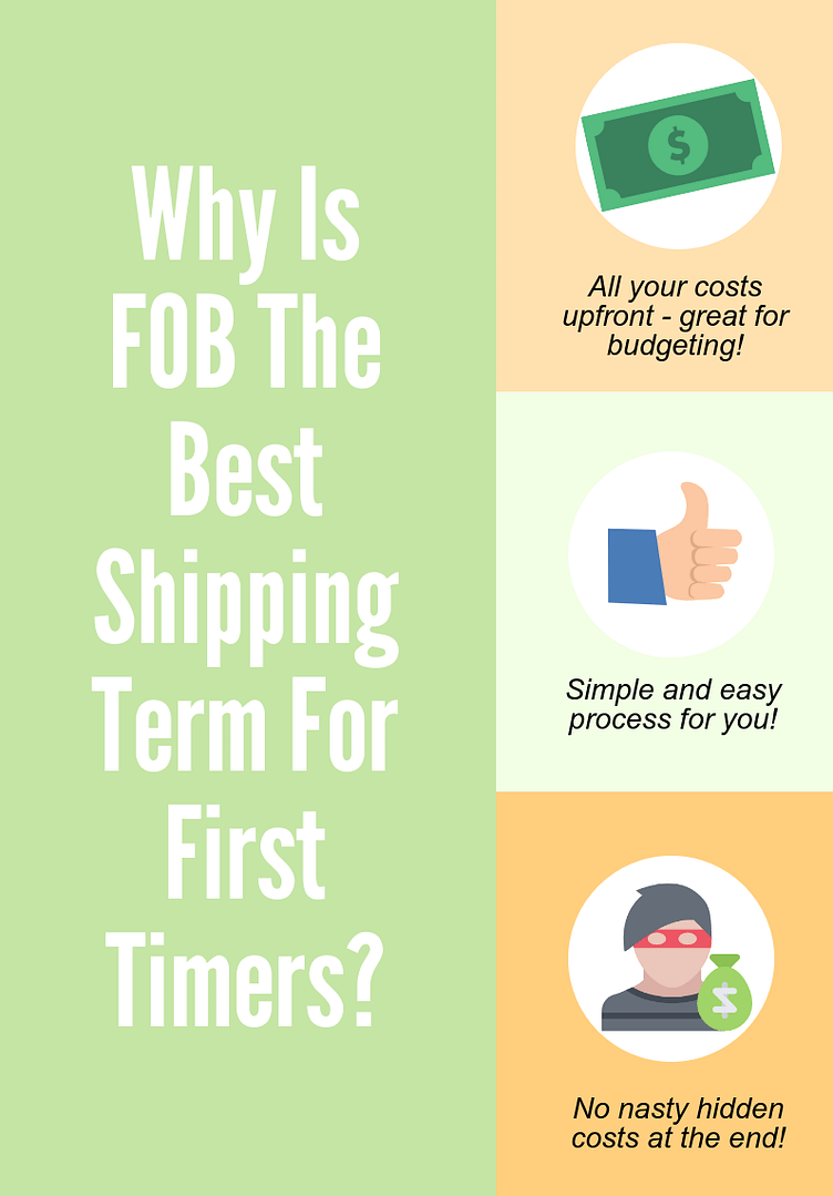 why is free on board (FOB) best for first time importers infographic